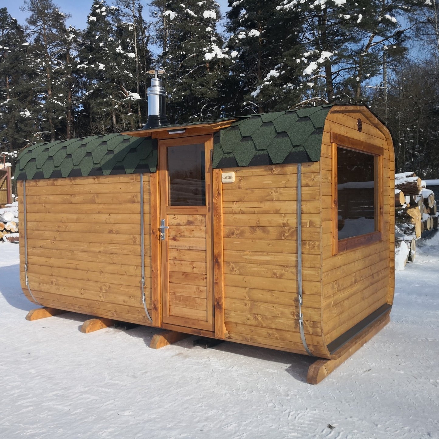 "Cube" Sauna