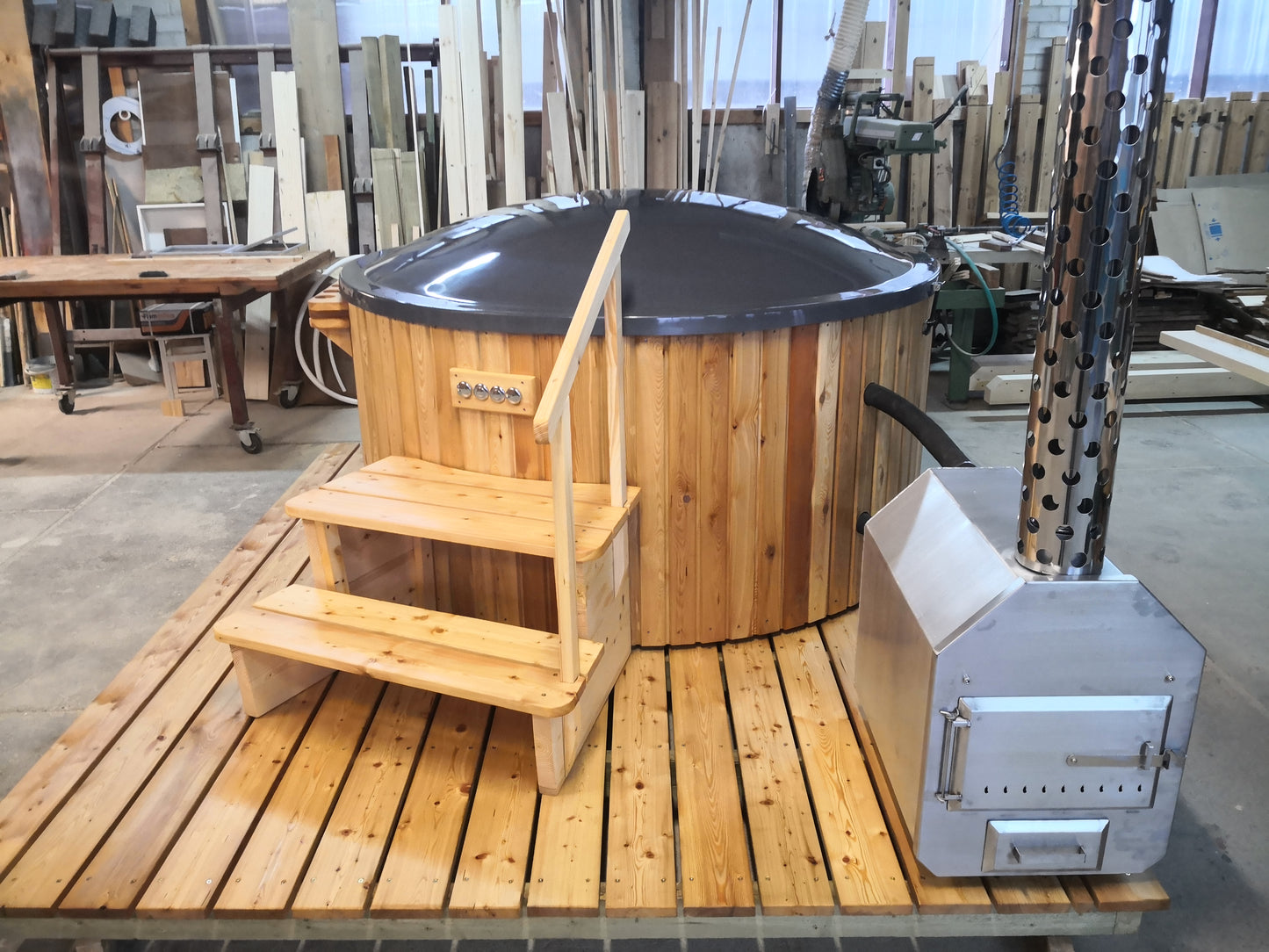Hot Tub - External heater